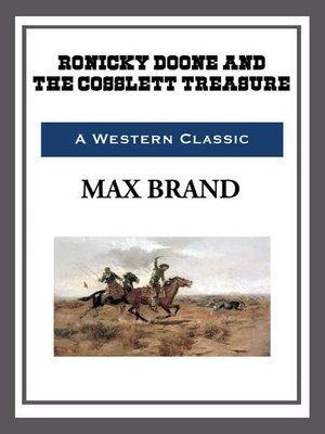 cover image of Ronicky Doone and the Cosslett Treasure